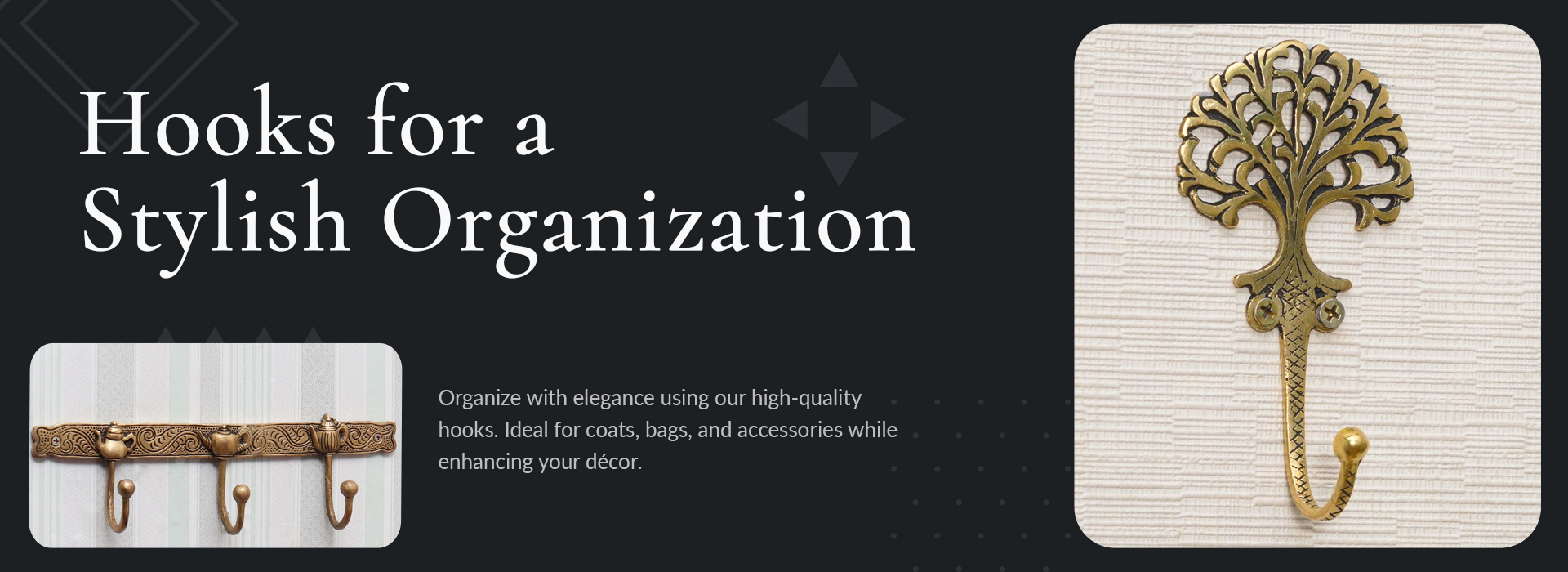 Hooks for a Stylish Organization img